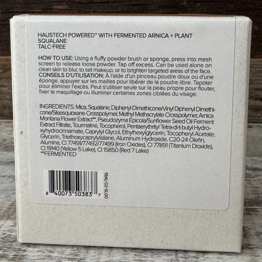 Haus Labs Bio Blurring Loose Setting Powder Deep Honey 0.24oz New | Out of Stock